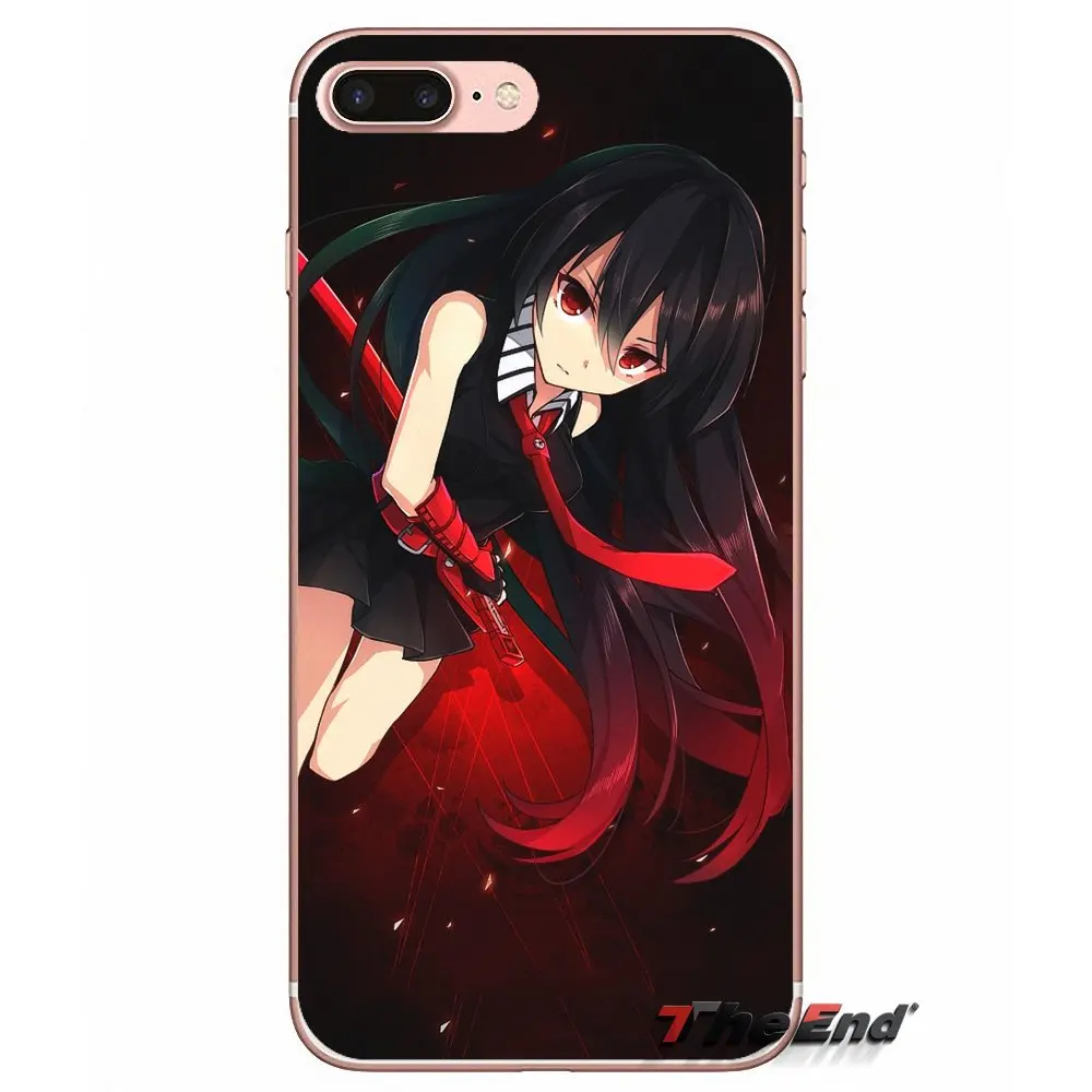 For Samsung Galaxy S3 S4 S5 MINI S6 S7 edge S8 Plus Note 2 3 4 5 Grand Core Prime Akame Ga Kill Anime zerochan Manga Case | Мобильные