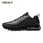 ONEMIX мужские кроссовки с воздушной подушкой, дышащая сетка, верхняя часть, Прогулочные кроссовки, кроссовки, макс. 12,5