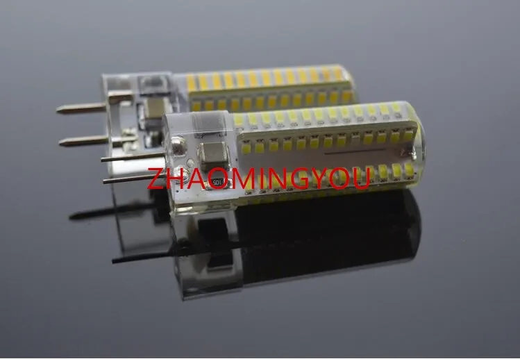 Цилиндрическая светодиодная лампочка GY6.35 для люстры LED светильник 3014SMD 110 7 Вт 9 12 В