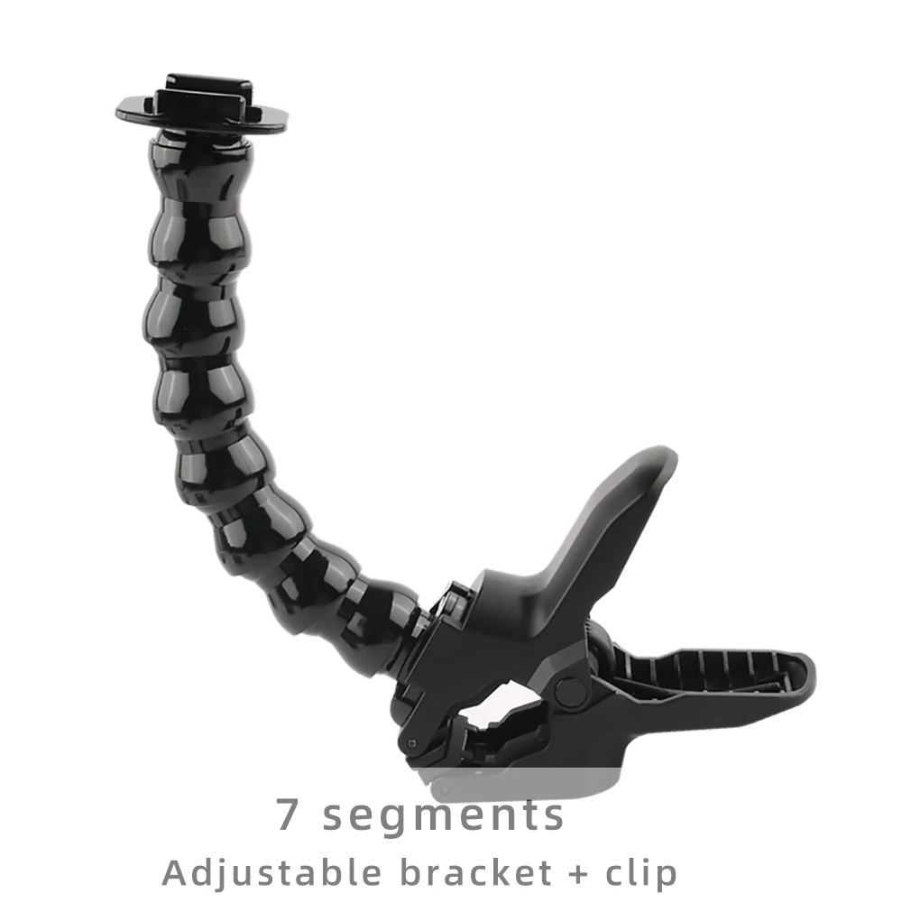 Gooseneck Arm Neck Tripod Mount Adjustable Flexible Clamp Clip for GoPro Hero 8 7 6 5 Black Sjcam Xiaomi Yi Camera Accessory - Цвет: package 3