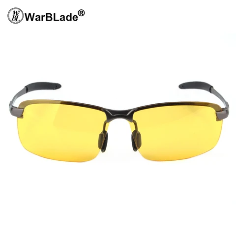 Солнцезащитные очки для вождения WarBLade мужские, поляризационные, для уменьшения бликов, 2018