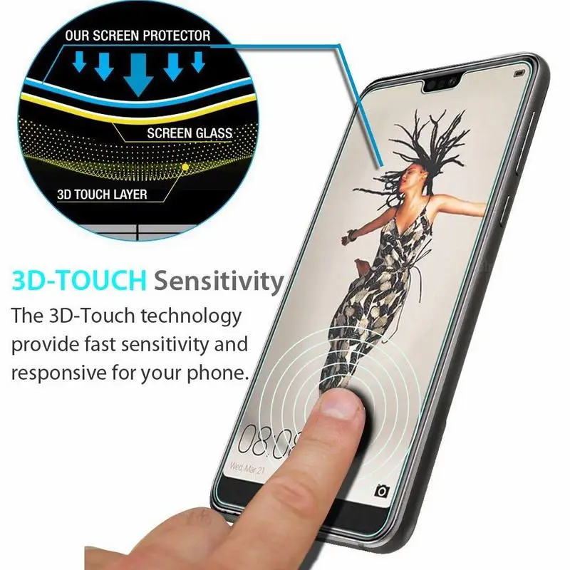 Закаленное стекло Hsmeilleur Verre Trempe для Huawei P20 P10 P9 P8 Mate 10 Lite Pro P20Lite Nova 3 3i Защитная