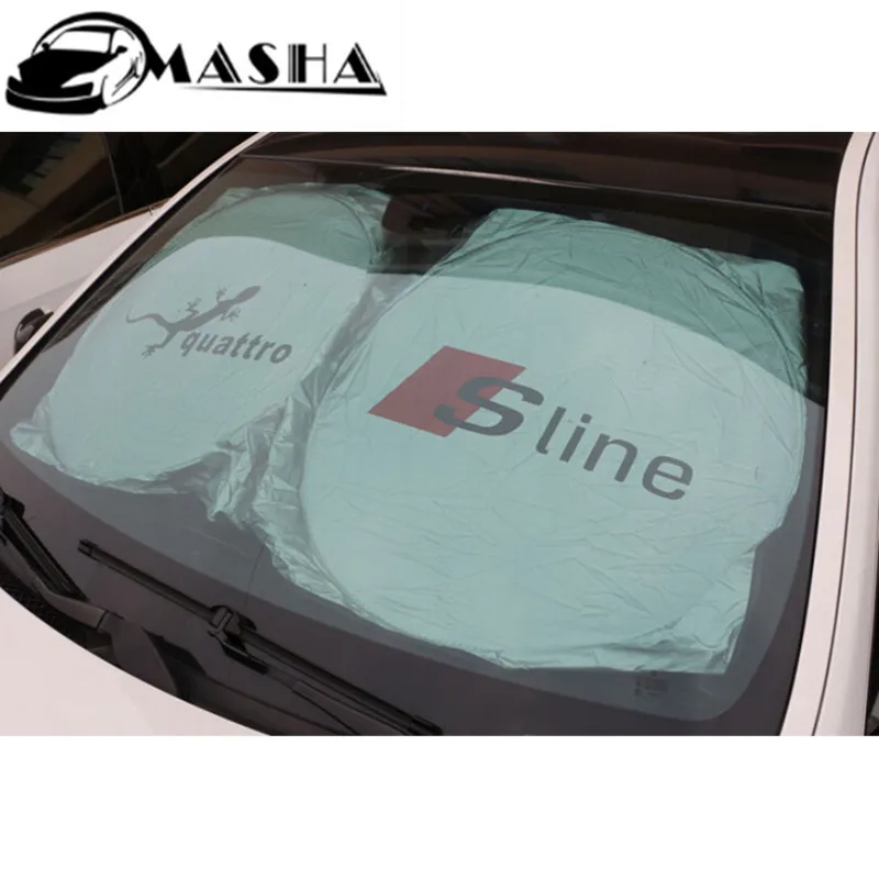 Car Front Windshield Sunshade For AUDI A1 A2 A3 A4 A5 A6 A7 A8 Q3 Q5 80 100 B5 B7 B8 C5 C6 TT S line S3 S4 S8 R8 RS | Автомобили и