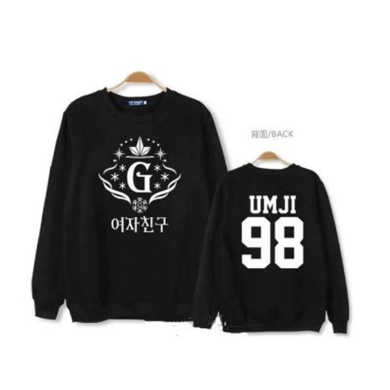Mainlead KPOP GFRIEND snowwear 3-й альбом SINB UM JI Unsiex пуловер с капюшоном | Женская одежда