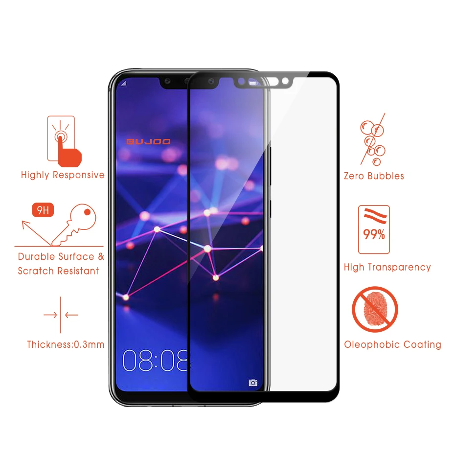 Закаленное стекло для Huawei mate 20 lite защитная пленка полная защита экрана mate20 10lite 10