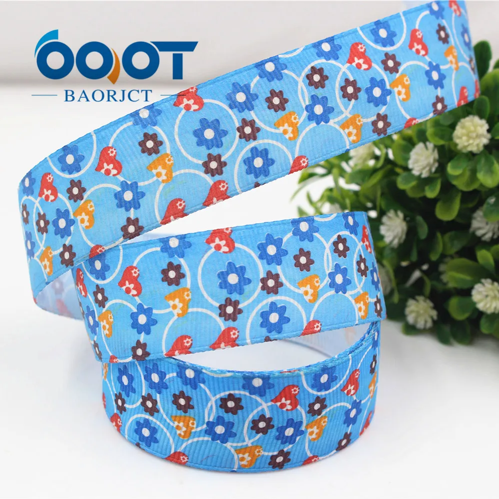 Мультяшные ленты OOOT BAORJCT 1762217 25 мм 10 ярдов Термотрансферная печатная корсажная