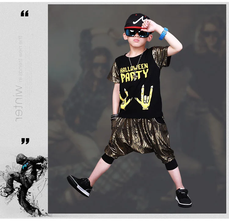 

Kid Girl Jazz Dance For Girls Street Dance Costumes for Girls Girl Hip Hop Dancing Modern Dance Boy Hip Hop Costumes For Boys