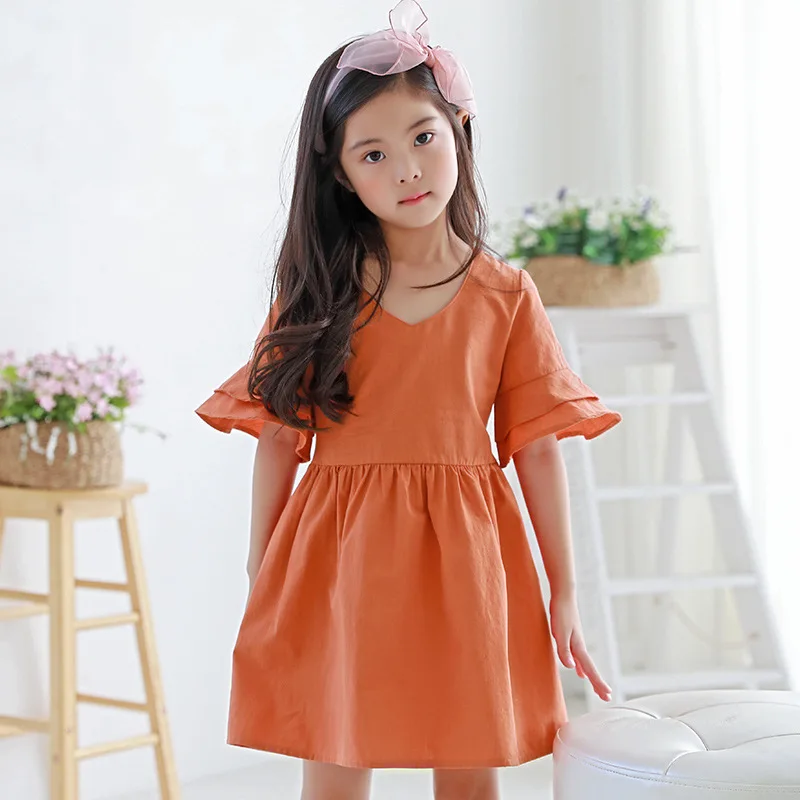 school baby girls dress teenagers dresses 12 10 14 years 2018 summer spring preppy style mini children clothing | Детская одежда и