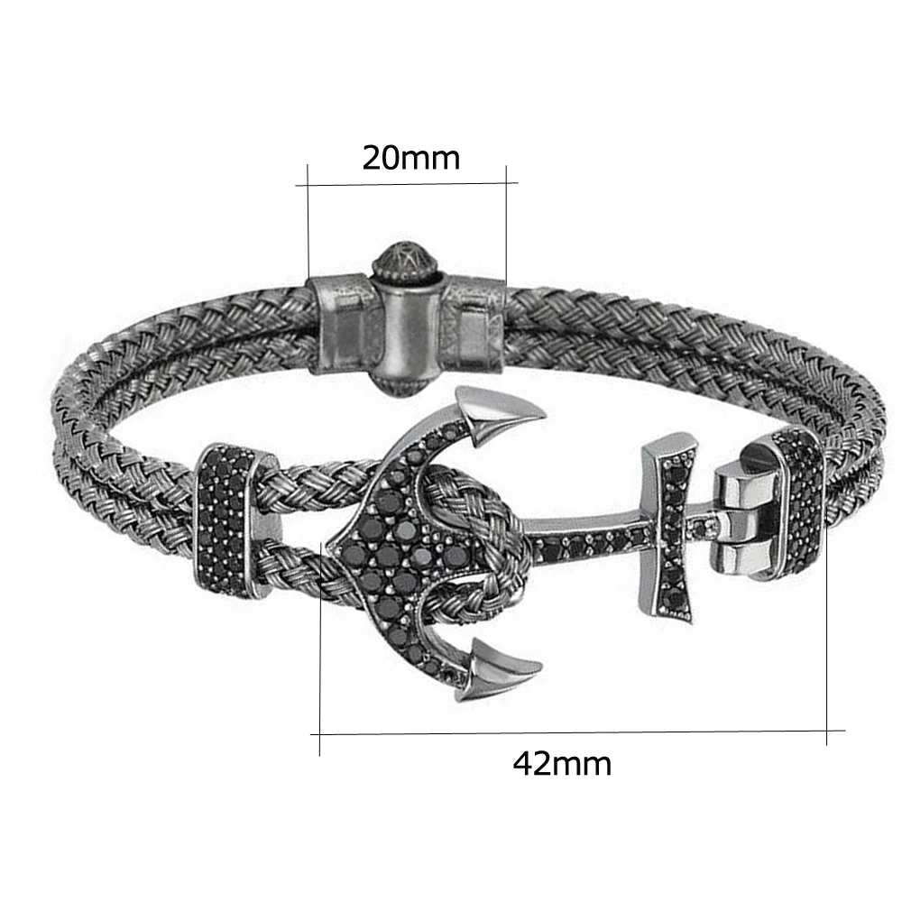 Мужской браслет из нержавеющей стали 316L в винтажном стиле|bangle designer|designer banglebangle men