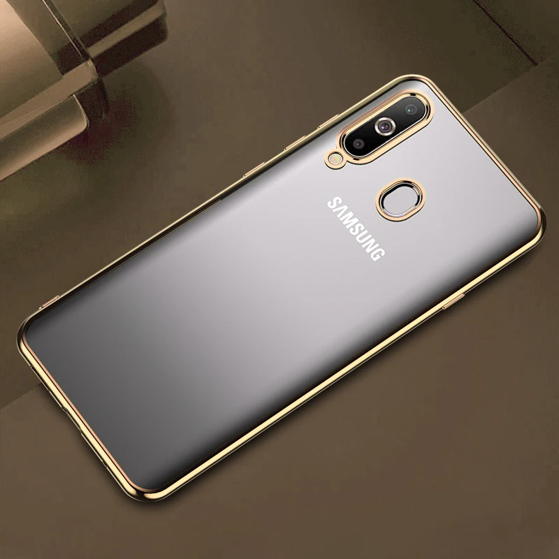 Чехол для Samsung A7 A6 A9 A8 J4 J8 J6 Plus 2018 A750 A3 A5 2017 A520 DropProof покрытие прозрачный мягкий TPU