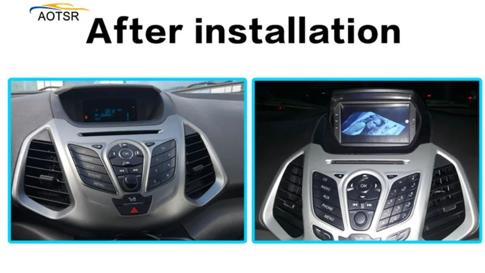Android 8 0 Автомобильный мультимедийный dvd плеер головное устройство для Ford EcoSport 2013