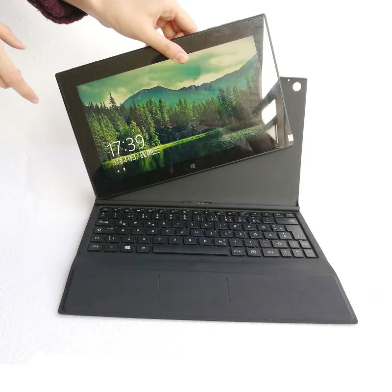 

New Original keyboard Cover for Nokia Lumia 2520 Tablet Protector Keyboard Snap-in magnetic Touchpad keyboard German version