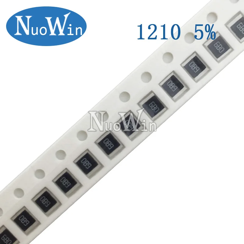 5000 шт. 1210 5% 1/2 Вт SMD Чип резисторы 0R-10 м 0 1 5 100 220 Ом 0.1R 0.5R 100R 220R к 2 4 7 10 | Электронные