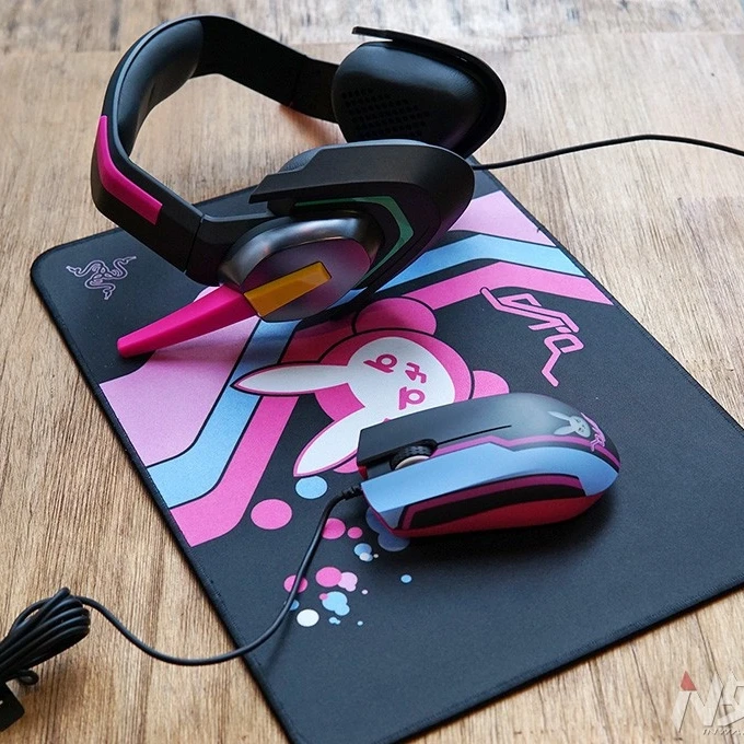 2018 Razer D.Va MEKA аналоговая игровая гарнитура часы над наушниками Dva ABYSSUS GOLIATHUS косплей