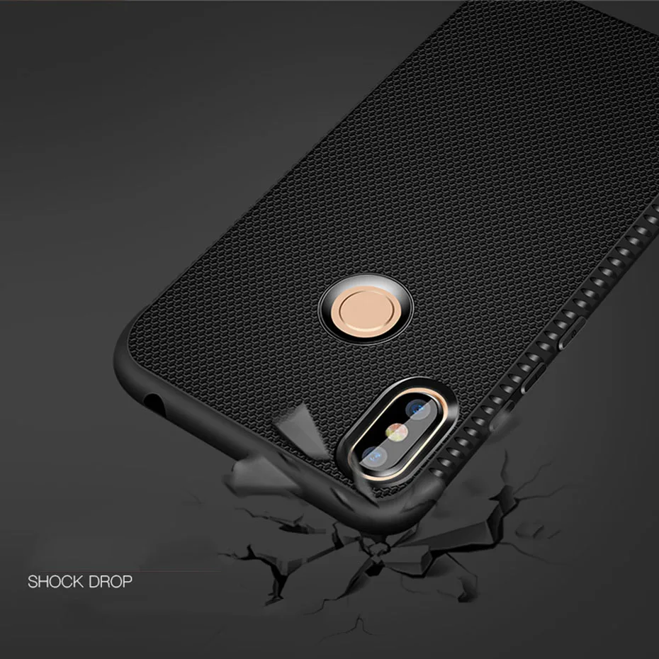 Beworlder Phone TPU Case For Xiaomi Redmi Note 5 Pro Soft Silicone Anti Slip Back Cover Note5 |