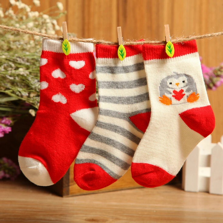 (3 pairs/lot)baby sock lot 0-3T fashion boys girls baby socks cartoon newborn kids cotton for sping autumn winter | Детская одежда и