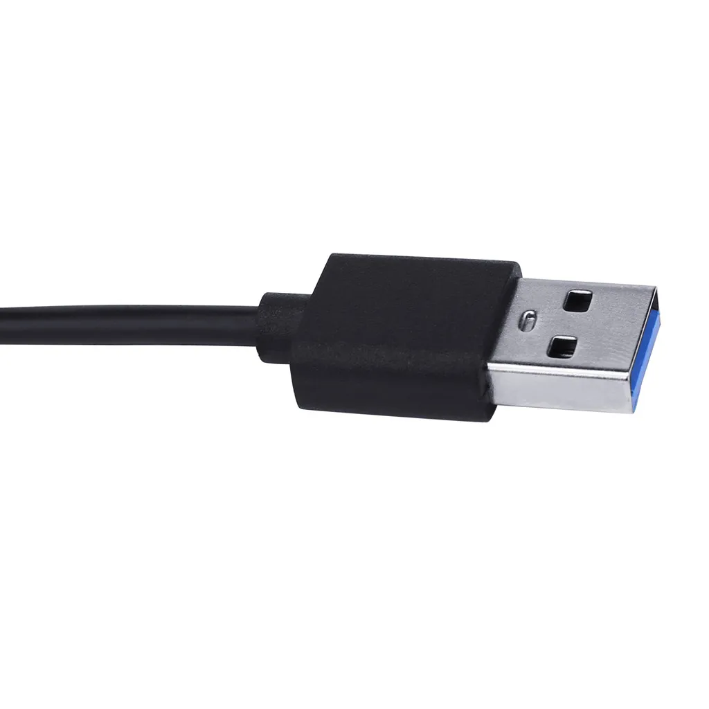 Ouhaobin USB 2 0 концентратор высокого качества черный Ультра тонкий дизайн прозрачный