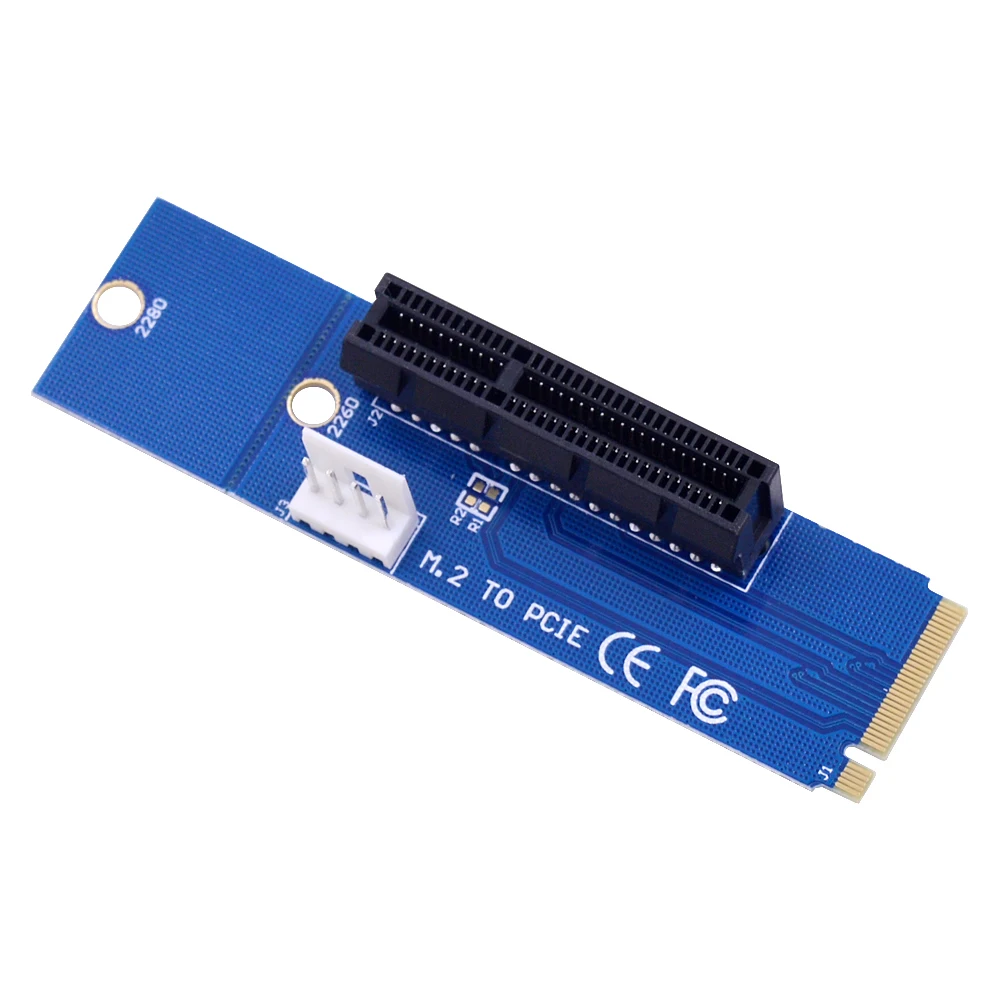 Адаптер CHIPAL NGFF M2 M.2 PCI E 4x 1x переходник со слота Папа мама PCIE множитель для майнера