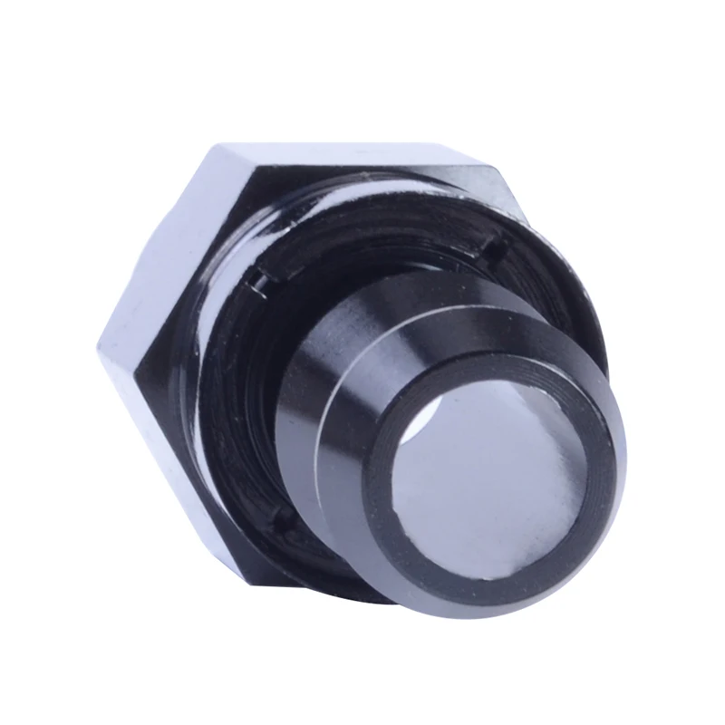 Зловещая энергия-АН8 0 Градусов Топливный фитинг с повторным использованием шланговый адаптер из алюминия для масляного тракта AN Комплекты черного цвета.