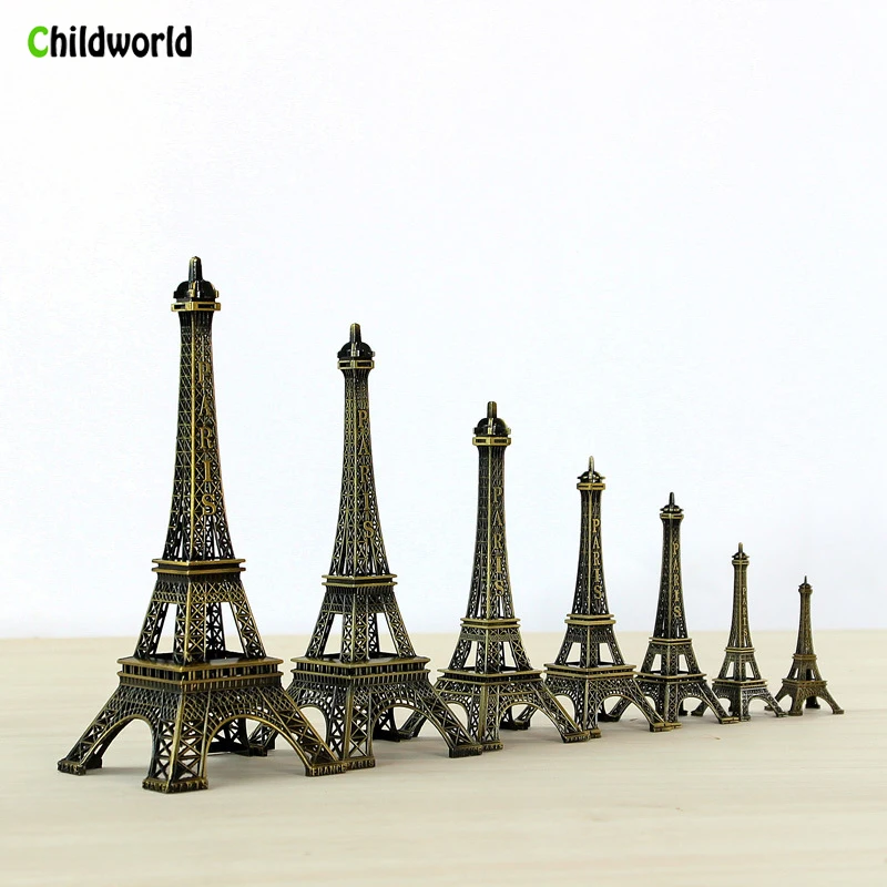 10/13/15/18/22/25/32 см Париж EiffelTower миниатюрная Статуэтка Статуя антикварное украшение