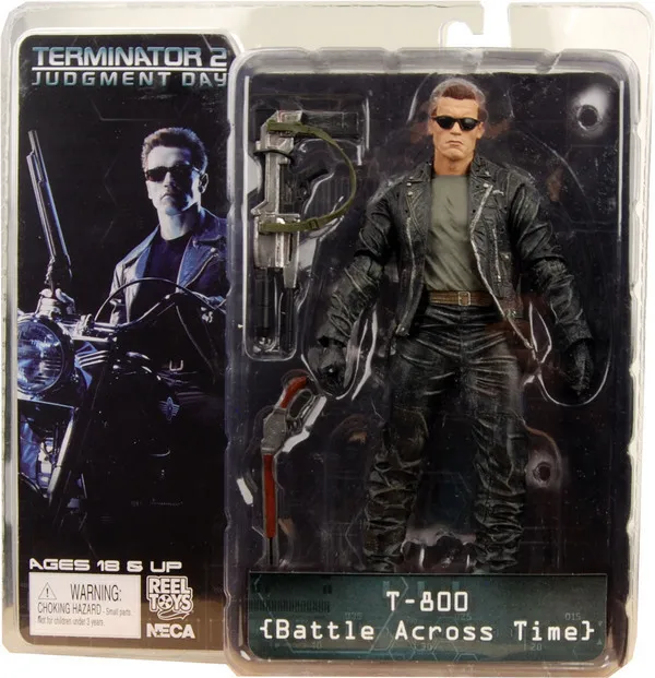 NEW 7inch 18cm NECA The Terminator 2 T-800 T800 battle across time Action Figure Toy Model COLLECTION |