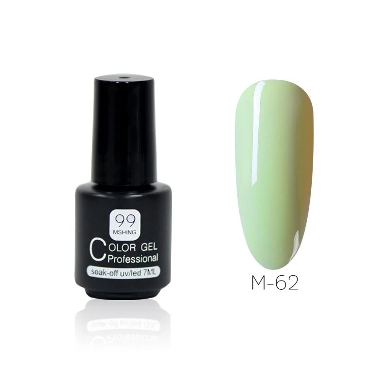 M062 MSHING99 Гель-лак набор для маникюра Полупостоянный Vernis верхнее покрытие УФ светодиодный Гель-лак замачиваемый ногтей художественный Гель-лак для ногтей - Цвет: M062
