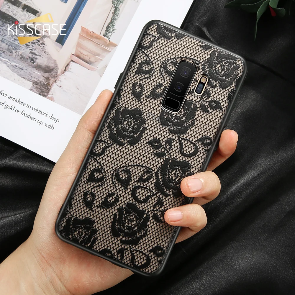 Чехол для телефона KISSCASE с цветочным рисунком Xiaomi Redmi Note 5 4 3 5A 4X 4A Plus Pro Кружевная