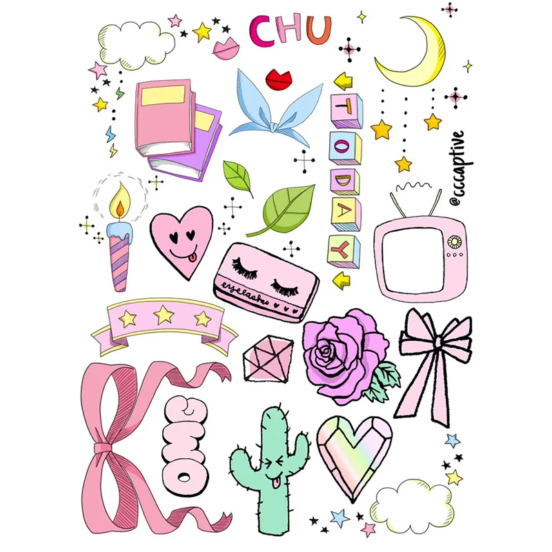 2 шт./лот hello kitty Uncut стикер Милая Канцелярия Post It Стикеры для планирования стикер s офисный Декор