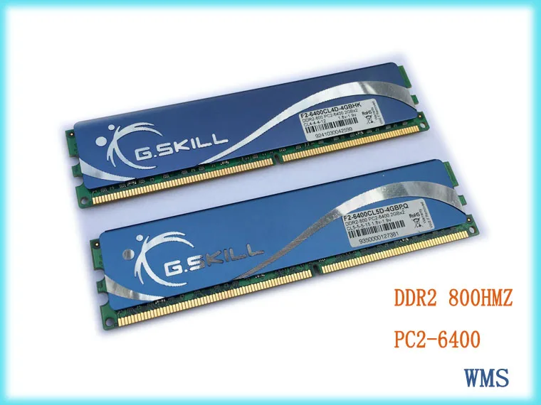 New brand ddr2 2gb 800 2GB PC2-6400 DDR2 240pin DIMM Desktop Memory ram With heat sink | Компьютеры и офис
