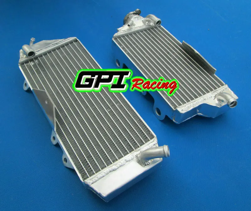 Алюминиевый радиатор для KAWASAKI KXF450 KXF 450 KX 450F KX450F 09 2009 относительной влажности и LH GPI Racing