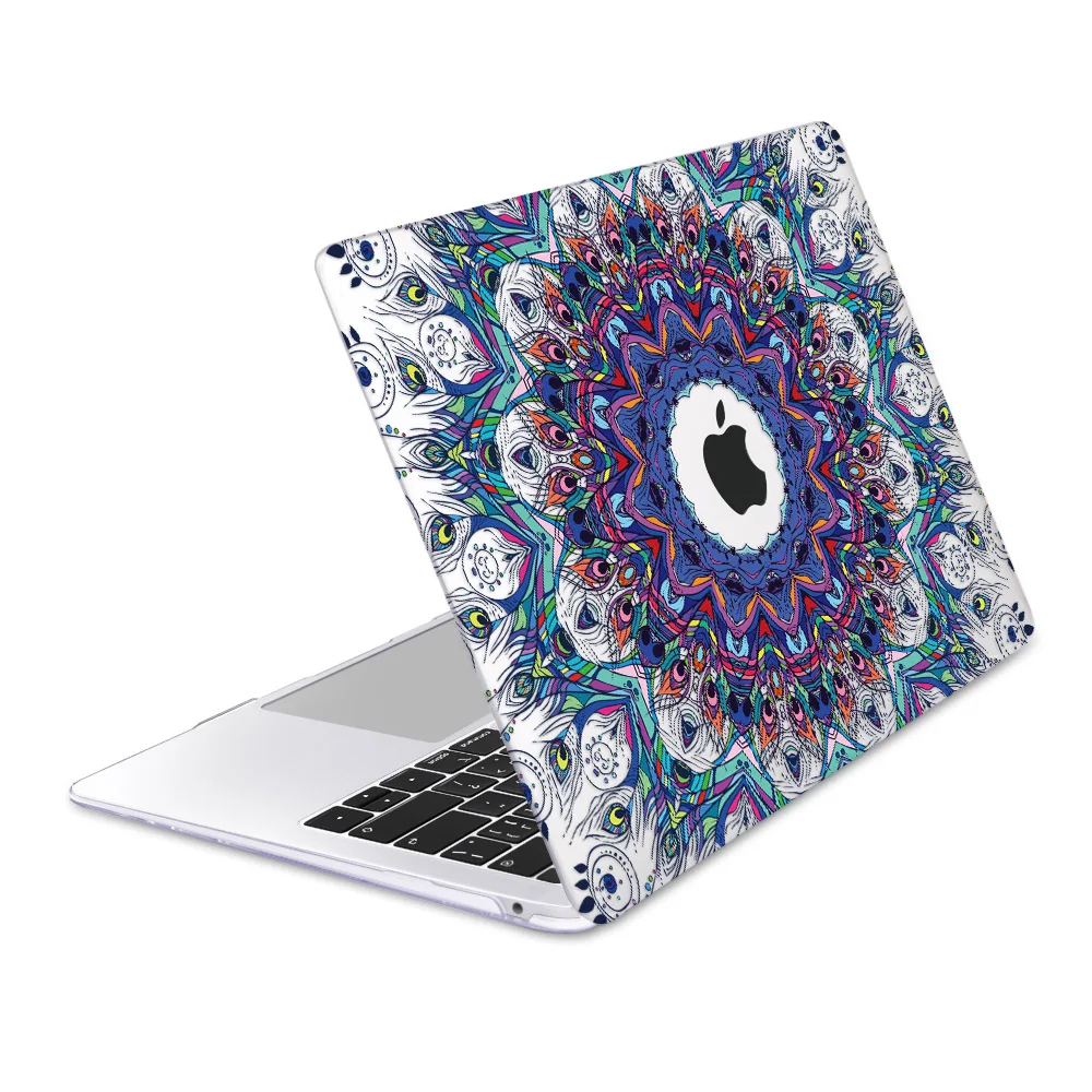 Чехол Redlai с рисунком совы для MacBook Air 13 дюймов, чехол A1932 A1466 для Mac Pro 16 A2141, чехол с сенсорной панелью 13 15 дюймов