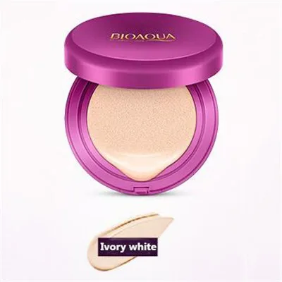 Ivory white BIOAQUA Air Cushion BB Крем-корректор увлажняющий тональный крем для макияжа отбеливание ярче Косметическая косметика для лица - Цвет: Ivory white