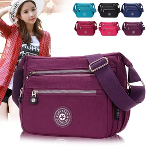 Водонепроницаемая сумка-мессенджер для мам, сумка для детской подгузника, многофункциональная сумка для путешествий на открытом воздухе, однотонные сумки MBG0203