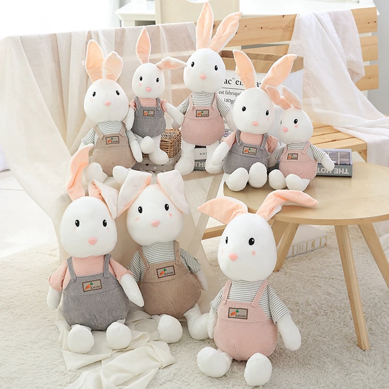 Милые Нагрудник кролик мягкие игрушки Kawaii Анжела кукла для девочек на день