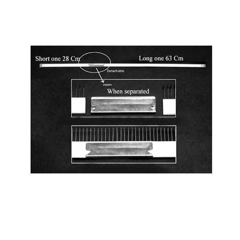 Новый набор расчесок для шитья детали вязания игл Brother KH860 KH868 890 940 KH965 KH970 Studio 4 5 мм