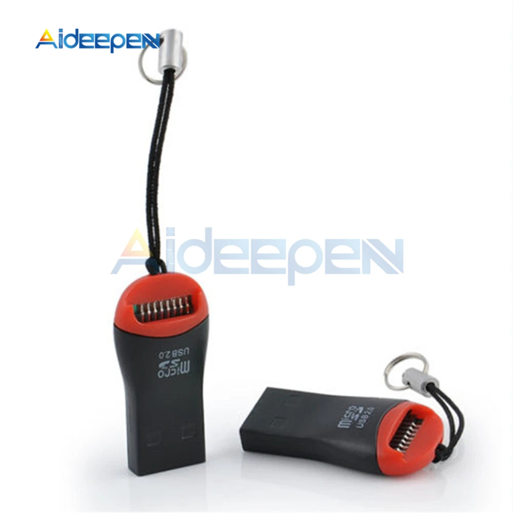 5 шт. кардридер USB 2 0 Micro SD SDHC TF устройство для чтения карт памяти мини адаптер