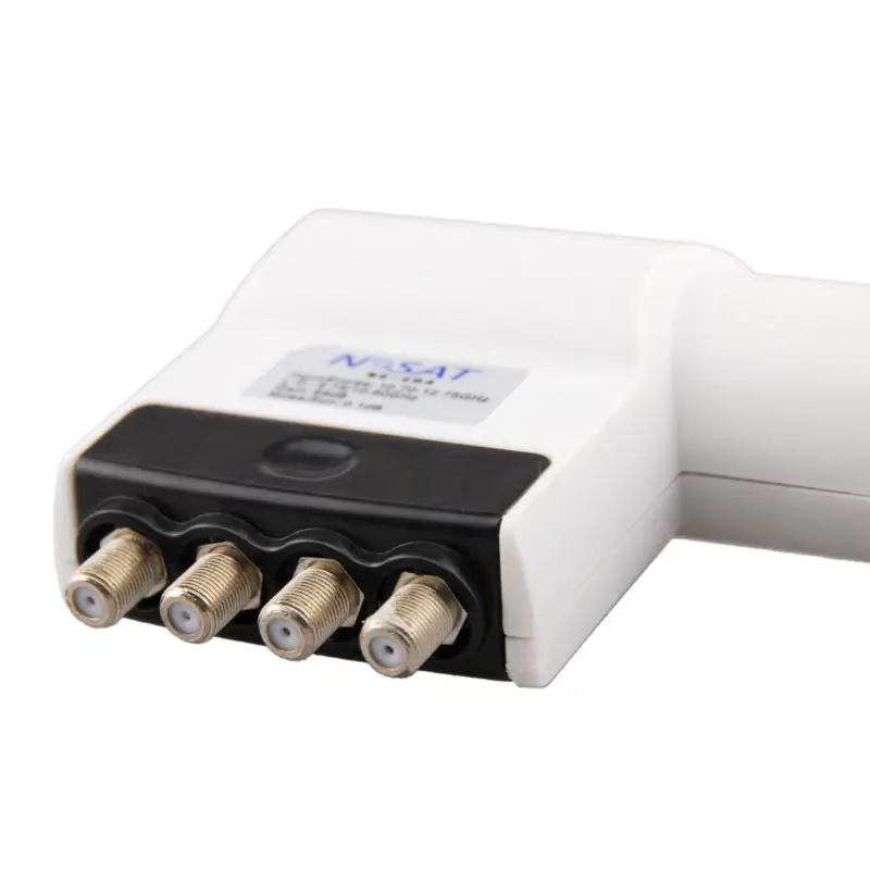 Универсальный Ku-диапазона Quad LNB с Высоким Коэффициентом Усиления Низкий Уровень