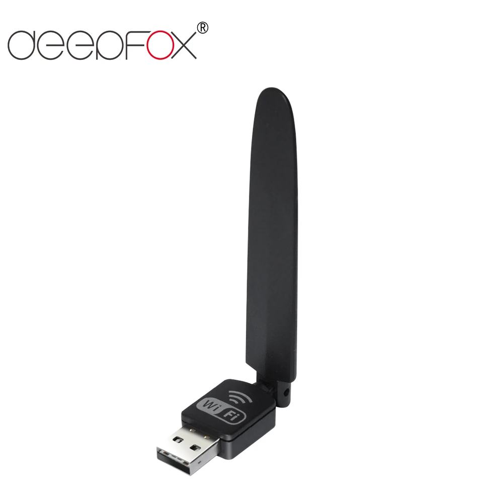 Внешний USB Wi Fi адаптер DeepFox 150 м беспроводной сетевой 802.11n/g/b для Windows XP Vista Win7