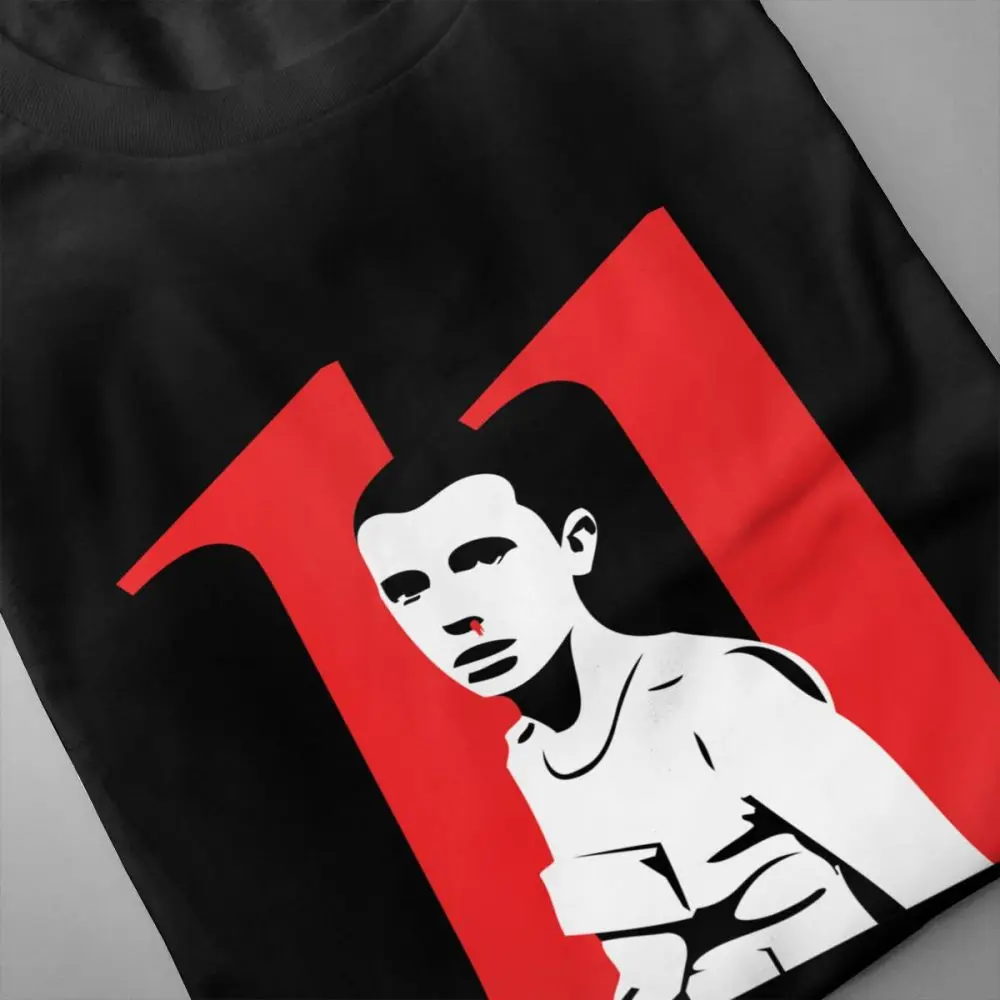 Men's Quality T shirt Stranger Things Mike Dustin Lucas Player Eleven Tee Shirt Harajuku Camiseta Crewneck Plus Size | Мужская