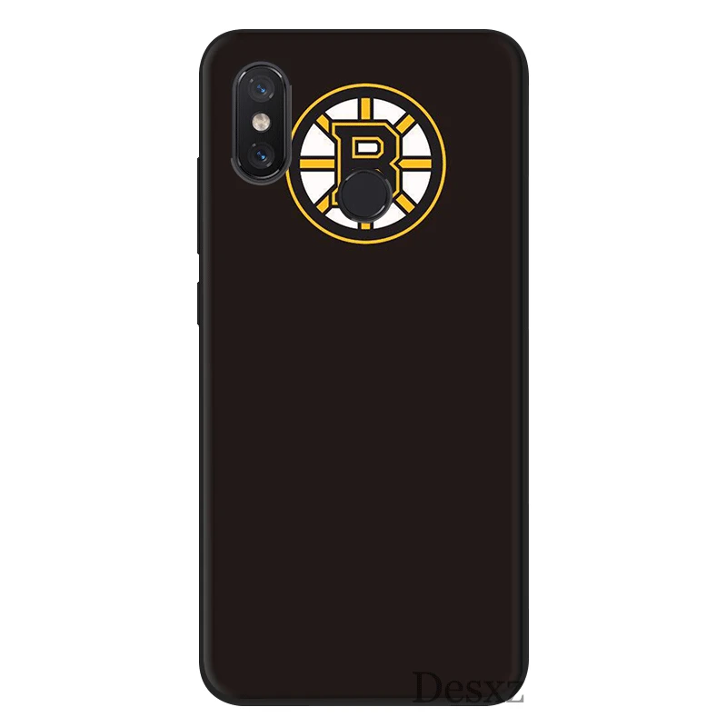 Desxz сотовый Чехол Для Телефона силиконовый для Xiaomi Redmi Note 4 4X5 6 7 Pro 5A Prime чехол Boston Bruins сумка для оснащения для хоккея на льду оболочка
