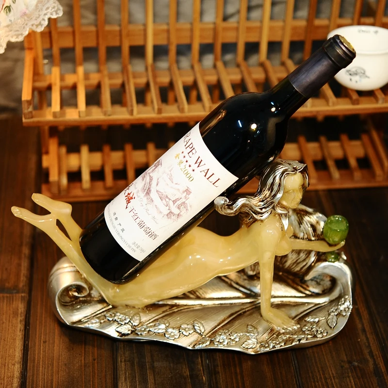 

Fashion sexy fashion decorations living room wine cabinet beauty wine rack decoration