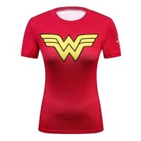new arrival cool style dc comics t shirts 3d printed bodybuilding brand t shirt ladies compression tops
