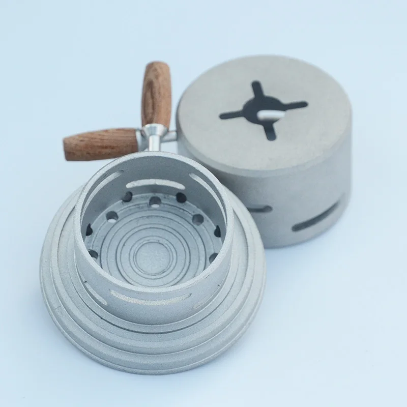 Frosted Shisha Hookah Charcoal Holder Bowl Keeper Heat Management Device Keloud Narguile Chicha Waterpijp Cachimba Accessories | Дом и сад