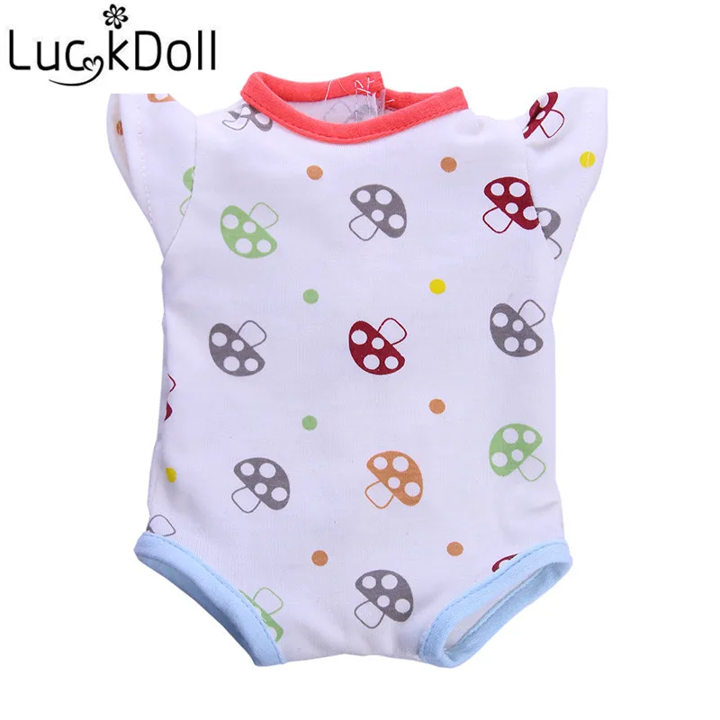 LUCKDOLL7Sets различных стилей пижамы подходят 18 дюймов Американский 43 см BabyDoll одежда аксессуары, игрушки для девочек, поколение, подарок