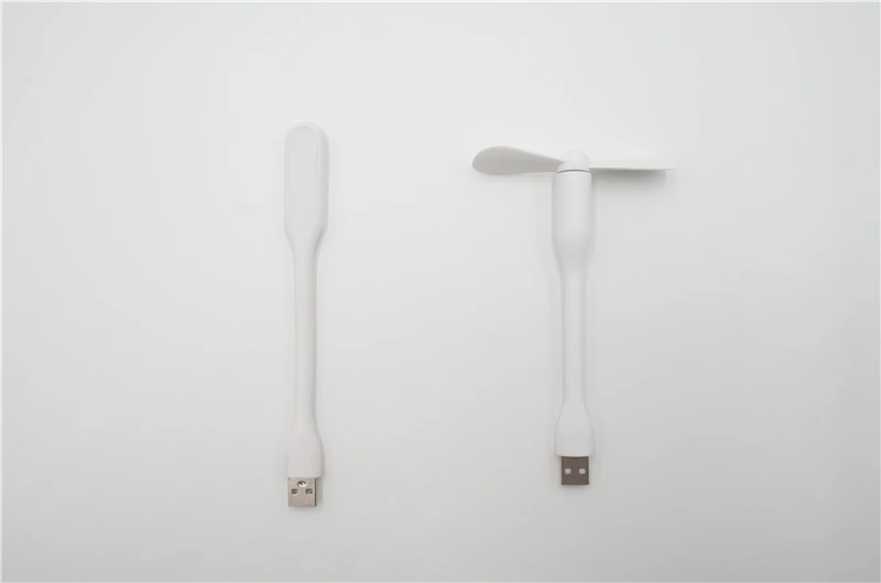 Креативный USB вентилятор гибкий портативный мини-вентилятор и USB светодиодный светильник лампа для банка питания и ноутбука и компьютера Настольный летний гаджет USB гаджет крутой мини 2 в 1 USB вентилятор портативны