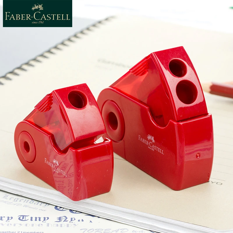 FABER CASTELL точилка для карандашей с одним отверстием и двумя отверстиями двойная