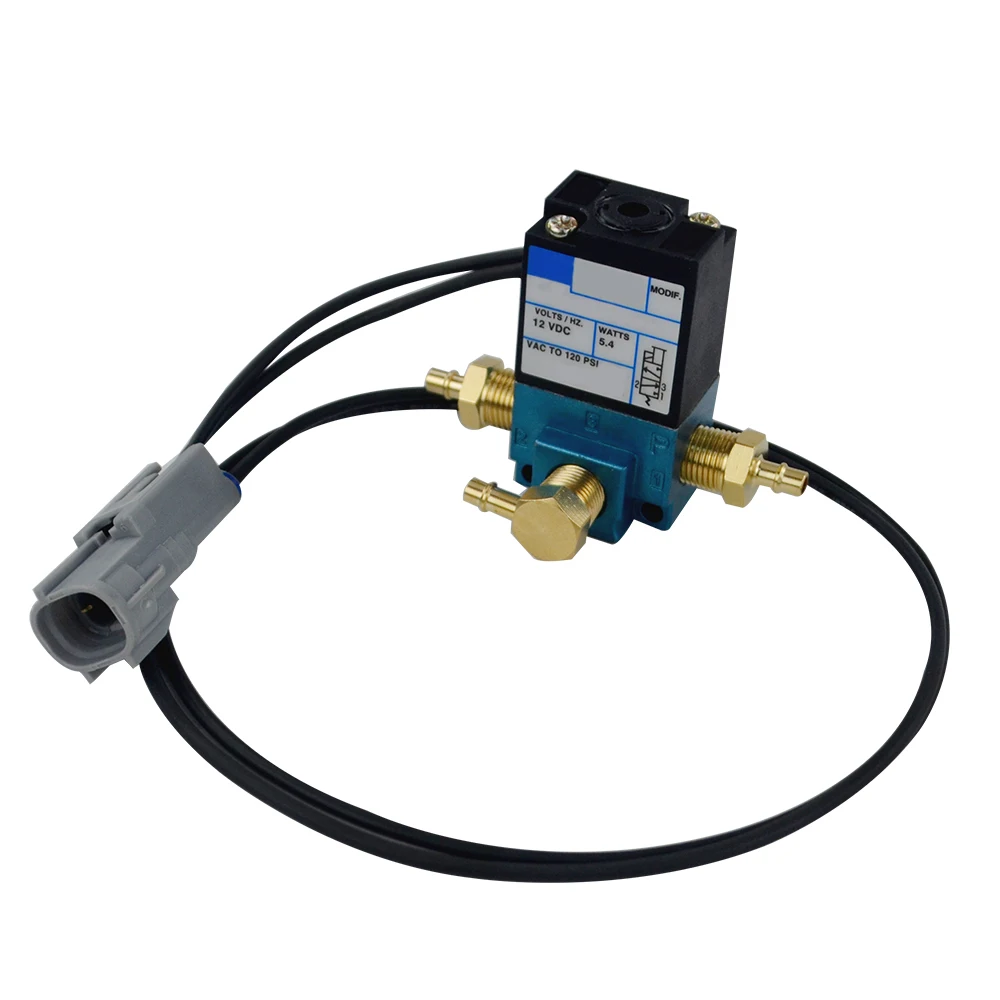 Электромагнитный клапан с 3 портами ECU 35A-ACA-DDBA-1BA с латунным глушителем