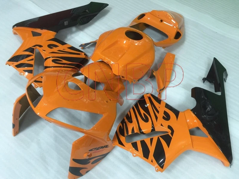 Motorcycle Fairing CBR 600 RR 2005 - 2006 Orange Black for Honda CBR600RR Full Body Kits | Автомобили и мотоциклы