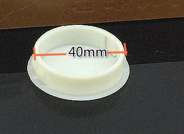 A2 Белая пластиковая крышка для пробки/мебель/крышка пробки трубы|plastic hole cap|furniture