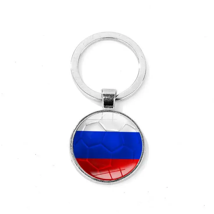 Модный футбольный брелок в форме национального флага для патриотизма хороший